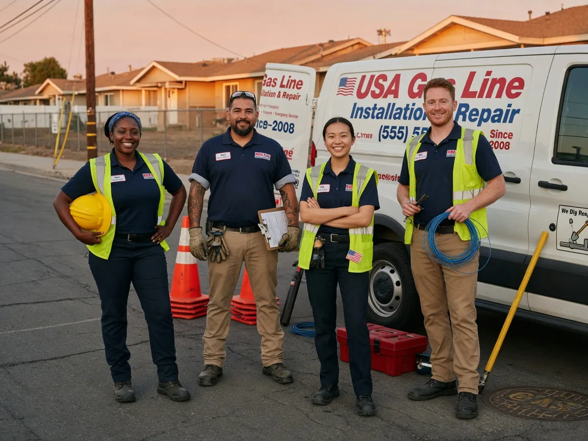 Gas Line Installation company in Hitchins, KY